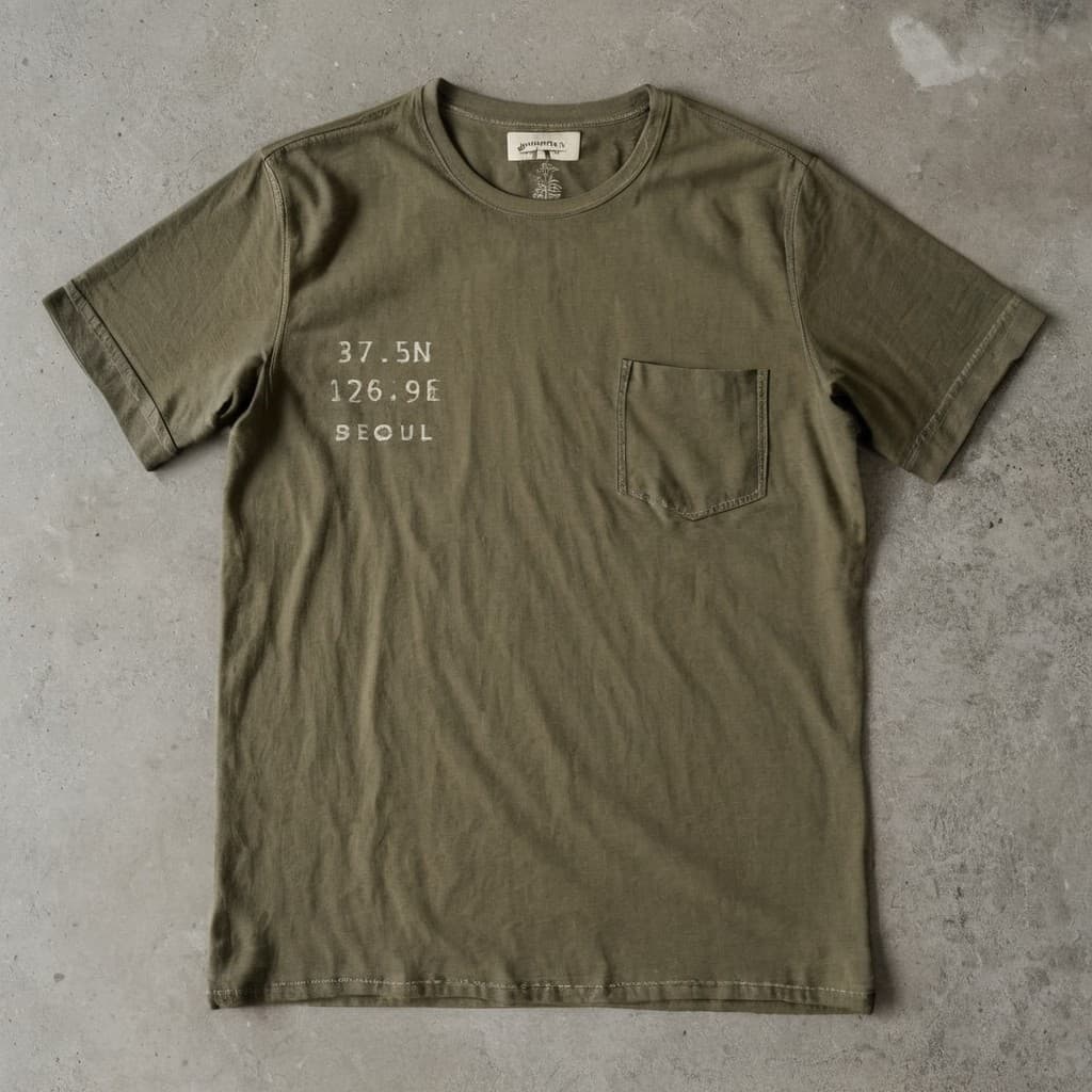POCKET TEE 01 — 포켓 티
