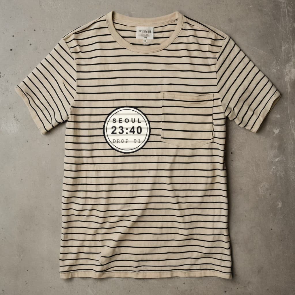 STRIPE TEE 01 — 스트라이프 티