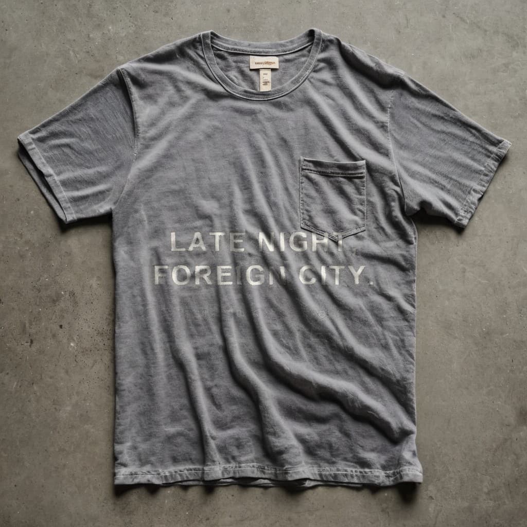 VINTAGE WASH TEE 01 — 빈티지 워시 티